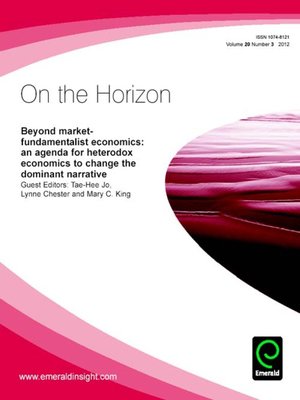 cover image of On the Horizon, Volume 20, Issue 3